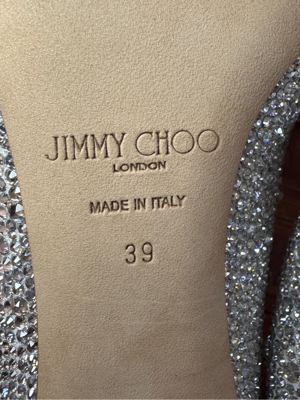 Jimmy Choo "Cinderella" Allure Crystal Covered Pointy Toe Pumps Heels 9 / 39 - Picture 11 of 15